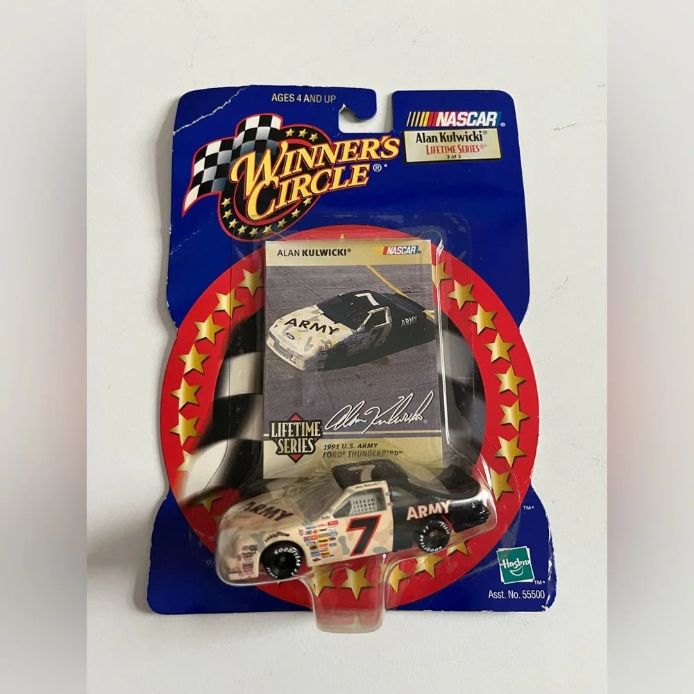 New 1999 Winner's Circle Lifetime Alan Kulwicki 1:64 #7 Alan Kulwicki/Army Car